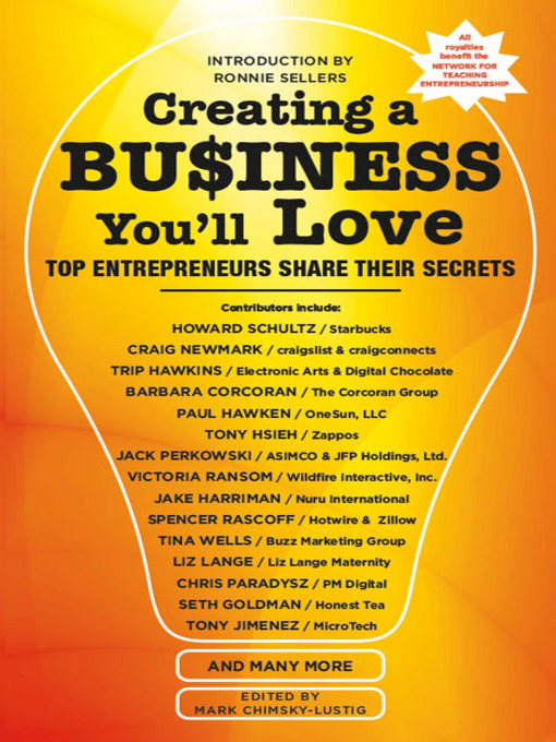 Title details for Creating a Business You'll Love by Mark Chimsky - Available